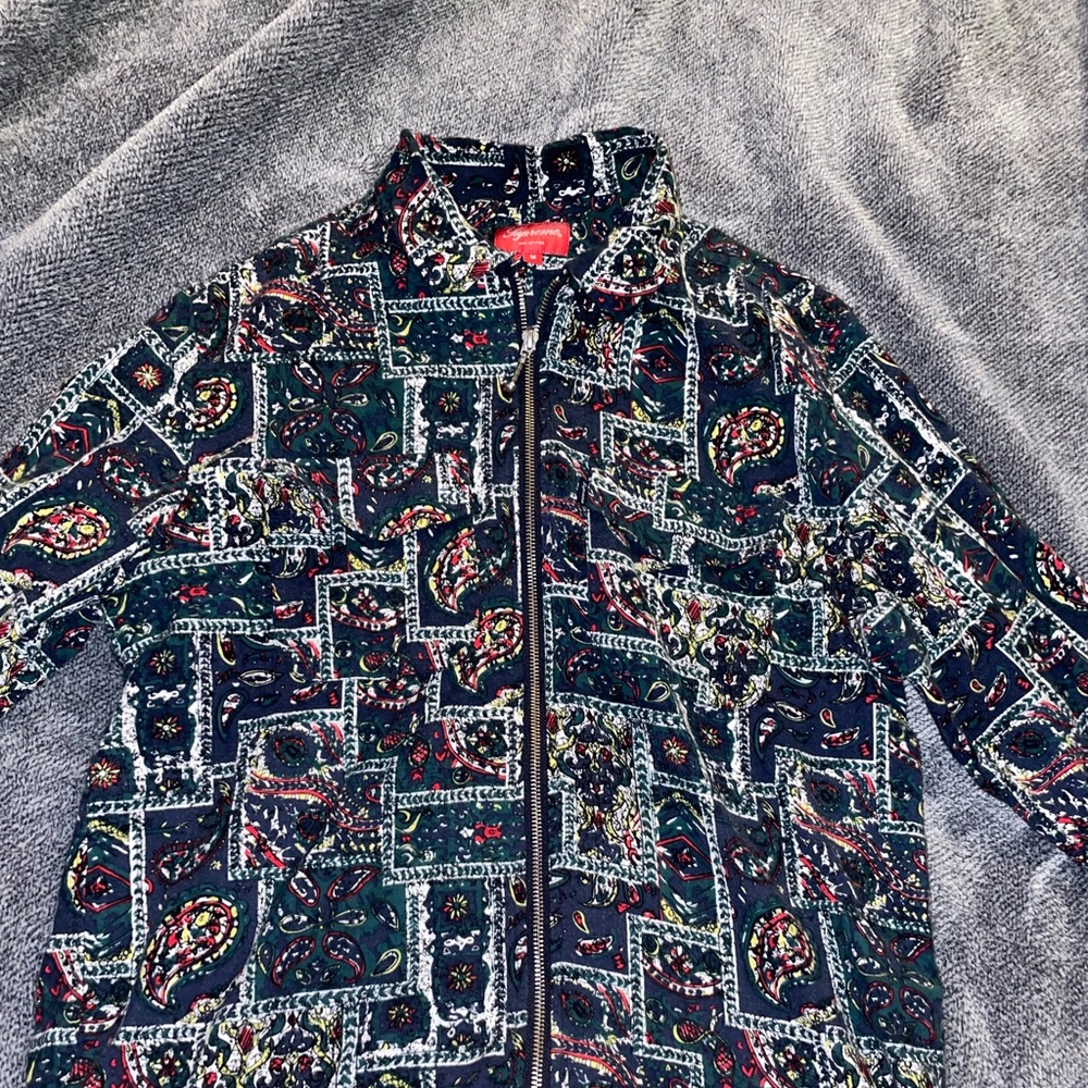 Paisley Supreme zip up!